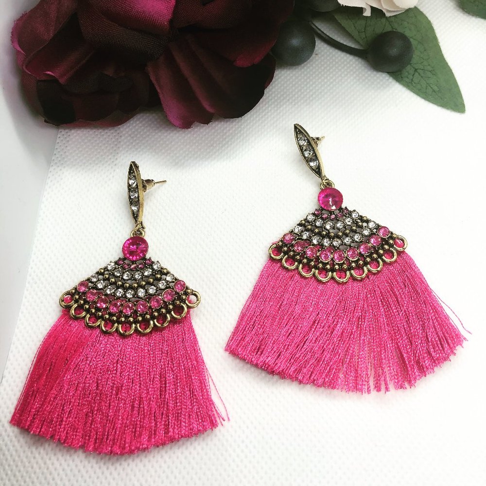 Bohemian Fringe Earrings
